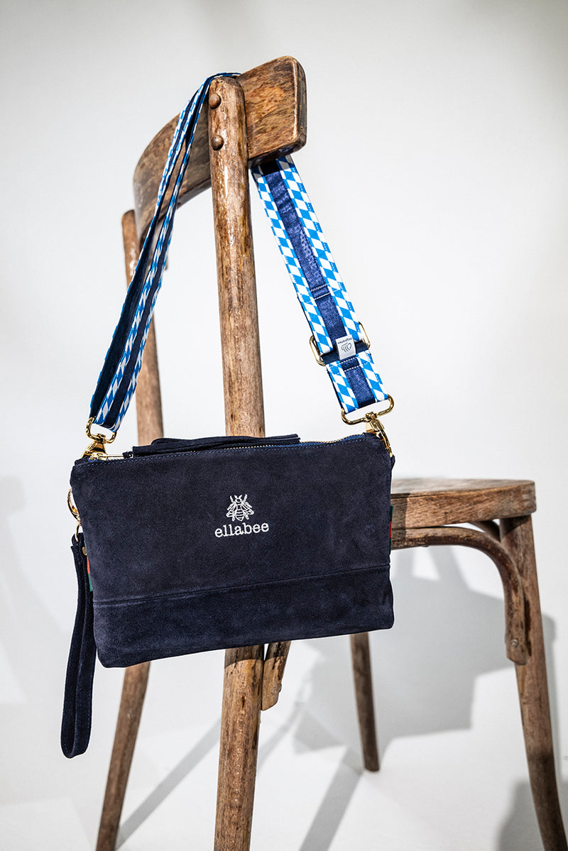 Wies'n Tasche🍻 Bavaria Navy (inkl. Gurt)