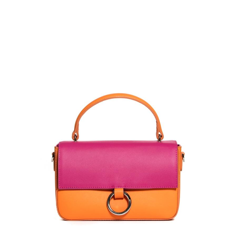 Pink Handbags Ledertasche Pink Coccinelle Rosa Lederhandtasche